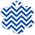 Chevron Comet Style S Tag (2 1/2 x 2 1/2) 10/Pk