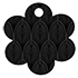 Glamour Noir Style S Tag (2 1/2 x 2 1/2) 10/Pk