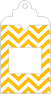 Chevron Bomble Bee Window Tag (2 5/8 x 5) 10/Pk