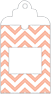 Chevron Ginger Window Tag (2 5/8 x 5) 10/Pk