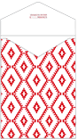 Rhombus Red Thick-E-Lope Style A2 (4 3/8 x 5 5/8) - 10/Pk