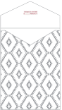 Rhombus Grey Thick-E-Lope Style A2 (4 3/8 x 5 5/8) - 10/Pk