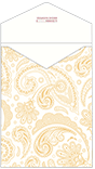 Paisley Gold Thick-E-Lope Style A2 (4 3/8 x 5 5/8) - 10/Pk
