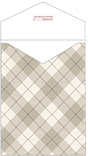 Tartan Grey Thick-E-Lope Style A2 (4 3/8 x 5 5/8) - 10/Pk