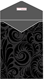 Nature Black Thick-E-Lope Style A2 (4 3/8 x 5 5/8) - 10/Pk