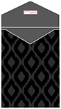 Indonesia Black Thick-E-Lope Style A2 (4 3/8 x 5 5/8) - 10/Pk