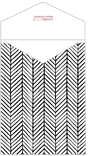 Oblique Black Thick-E-Lope Style A2 (4 3/8 x 5 5/8) - 10/Pk