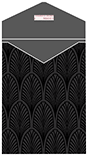 Glamour Noir Thick-E-Lope Style A2 (4 3/8 x 5 5/8) - 10/Pk