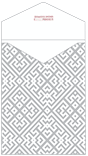 Maze Grey Thick-E-Lope Style A2 (4 3/8 x 5 5/8) - 10/Pk