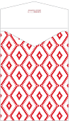 Rhombus Red Thick-E-Lope Style A3 (5 1/4 x 7 1/8) - 10/Pk