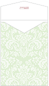 Floral Green Tea Thick-E-Lope Style A3 (5 1/4 x 7 1/8) - 10/Pk