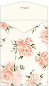 Peony Peach Thick-E-Lope Style A3 (5 1/4 x 7 1/8) - 10/Pk