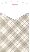 Tartan Grey Thick-E-Lope Style A3 (5 1/4 x 7 1/8) - 10/Pk