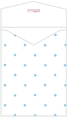 Polkadot Baby Blue Thick-E-Lope Style A3 (5 1/4 x 7 1/8) - 10/Pk