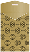 Rococo Noir Thick-E-Lope Style A3 (5 1/4 x 7 1/8) - 10/Pk