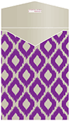 Indonesia Purple Thick-E-Lope Style A3 (5 1/4 x 7 1/8) - 10/Pk
