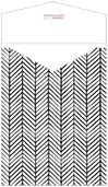 Oblique Black Thick-E-Lope Style A3 (5 1/4 x 7 1/8) - 10/Pk