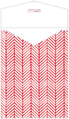 Oblique Red Thick-E-Lope Style A3 (5 1/4 x 7 1/8) - 10/Pk