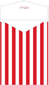Lineation Red Thick-E-Lope Style A3 (5 1/4 x 7 1/8) - 10/Pk