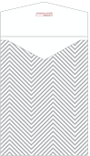 Zig Zag Grey Thick-E-Lope Style A3 (5 1/4 x 7 1/8) - 10/Pk