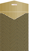 Zig Zag Black Thick-E-Lope Style A3 (5 1/4 x 7 1/8) - 10/Pk
