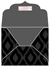 Indonesia Black Thick-E-Lope Style B1 (5 1/4 x 3 3/4) - 10/Pk