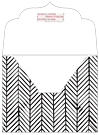 Oblique Black Thick-E-Lope Style B1 (5 1/4 x 3 3/4) - 10/Pk