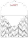 Oblique Grey Thick-E-Lope Style B1 (5 1/4 x 3 3/4) - 10/Pk