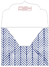 Oblique Sapphire Thick-E-Lope Style B1 (5 1/4 x 3 3/4) - 10/Pk
