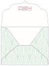 Glamour Green Tea Thick-E-Lope Style B1 (5 1/4 x 3 3/4) - 10/Pk