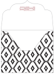 Rhombus Black Thick-E-Lope Style B2 (5 3/4 x 4 1/2) - 10/Pk