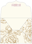Rose Antique Gold Thick-E-Lope Style B2 (5 3/4 x 4 1/2) - 10/Pk