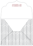 Oblique Grey Thick-E-Lope Style B2 (5 3/4 x 4 1/2) - 10/Pk