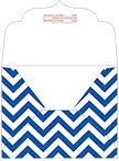 Chevron Comet Thick-E-Lope Style B2 (5 3/4 x 4 1/2) - 10/Pk