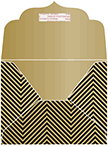 Zig Zag Black Thick-E-Lope Style B2 (5 3/4 x 4 1/2) - 10/Pk