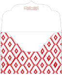Rhombus Red Thick-E-Lope Style B3 (7 1/2 x 5 1/2) - 10/Pk