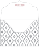 Rhombus Grey Thick-E-Lope Style B3 (7 1/2 x 5 1/2) - 10/Pk