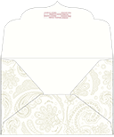 Paisley Silver Thick-E-Lope Style B3 (7 1/2 x 5 1/2) - 10/Pk