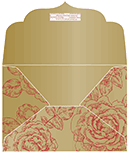 Rose Hena Thick-E-Lope Style B3 (7 1/2 x 5 1/2) - 10/Pk