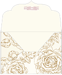 Rose Antique Gold Thick-E-Lope Style B3 (7 1/2 x 5 1/2) - 10/Pk