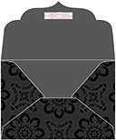 Morocco Noir Thick-E-Lope Style B3 (7 1/2 x 5 1/2) - 10/Pk