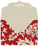 Renaissance Red Thick-E-Lope Style B3 (7 1/2 x 5 1/2) - 10/Pk