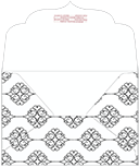 Rococo Black Thick-E-Lope Style B3 (7 1/2 x 5 1/2) - 10/Pk