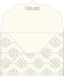 Rococo Grey Thick-E-Lope Style B3 (7 1/2 x 5 1/2) - 10/Pk