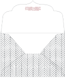 Oblique Grey Thick-E-Lope Style B3 (7 1/2 x 5 1/2) - 10/Pk