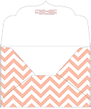 Chevron Ginger Thick-E-Lope Style B3 (7 1/2 x 5 1/2) - 10/Pk