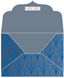 Glamour Navy Thick-E-Lope Style B3 (7 1/2 x 5 1/2) - 10/Pk