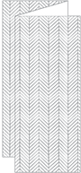 Oblique Grey Trifold Card 3 5/8 x 8 1/2 - 10/Pk
