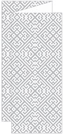 Maze Grey Trifold Card 3 5/8 x 8 1/2 - 10/Pk