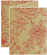 Rose Hena Trifold Card 4 1/4 x 5 1/2 - 10/Pk